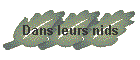Dans leurs nids