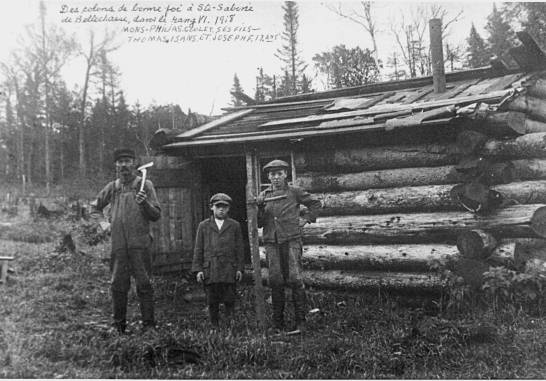 Premire maison d'un colon (43 Ko)