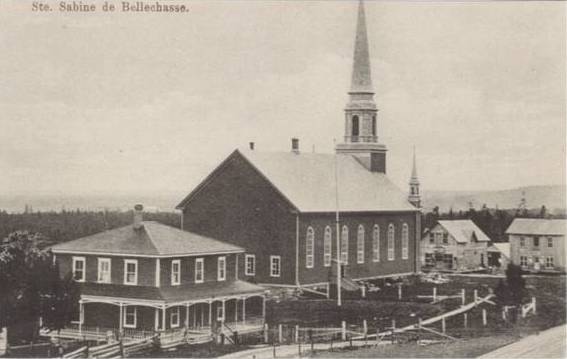 Centre du village vers 1915 (37 Ko)