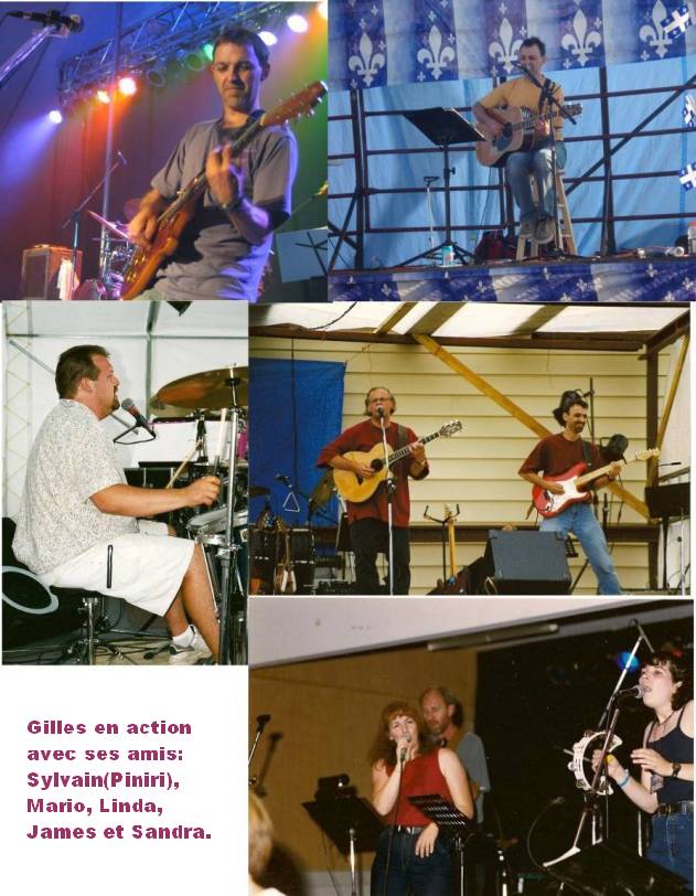 Montage de photos de Gilles Tanguay (68 Ko)