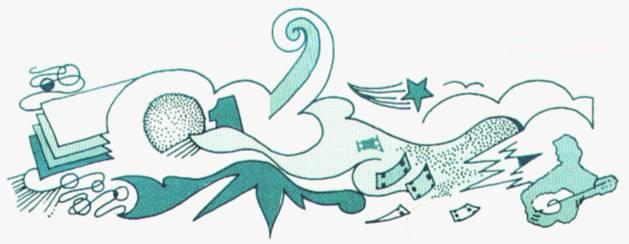 Dessin au centre du programme Le P'tit Centre D'Art, saison 1987 (22 Ko)