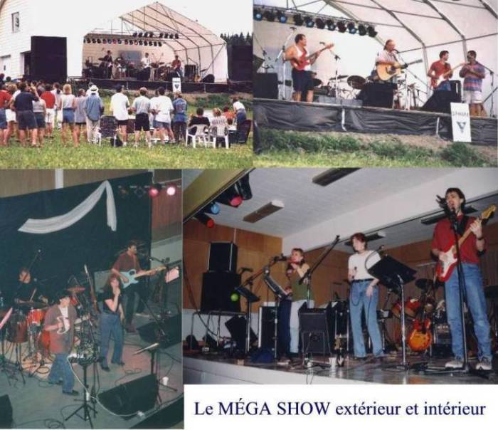 Montage de photos sur le Méga Show (68 Ko)