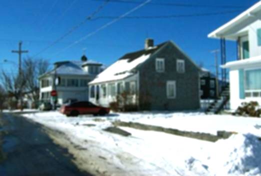 La maison bleue au moment de l'acquisition (21 Ko)